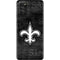 NFL New Orleans Saints Black & White Galaxy S20 Plus Skin